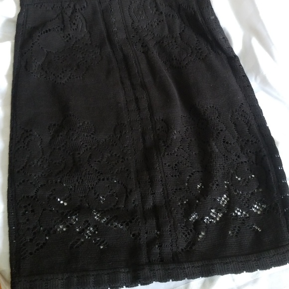 SEA NEW YORK PENCIL EYELED LACE SKIRT SIZE 4 - Picture 2 of 9